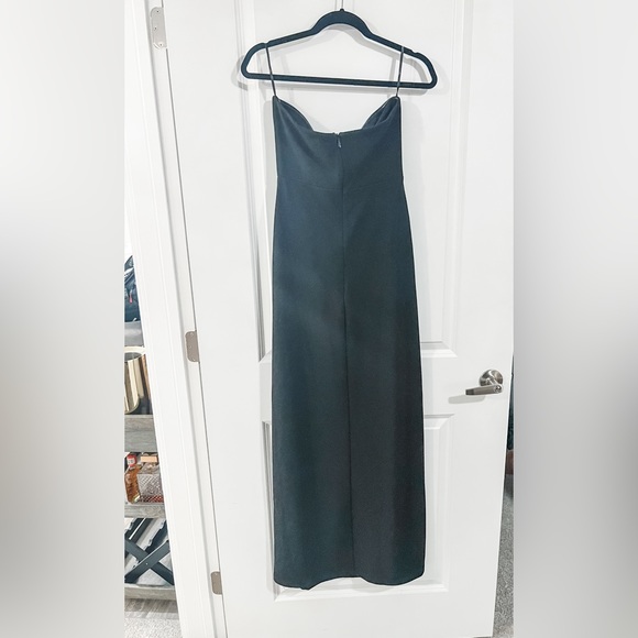 Lulus Foxy Black Strapless Maxi Dress Size M - Picture 5 of 7